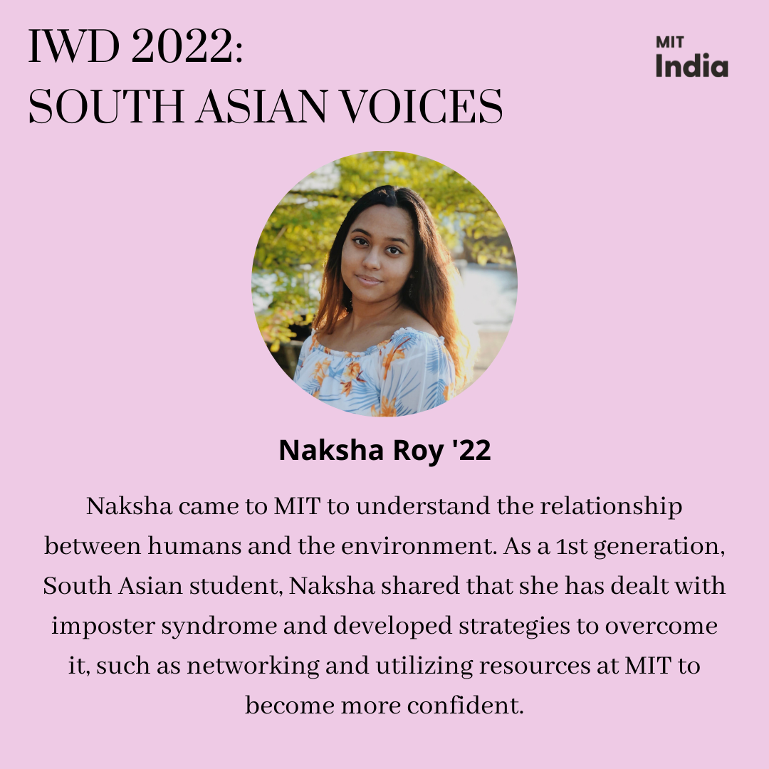 IWD 2022: South Asian Voices Poster