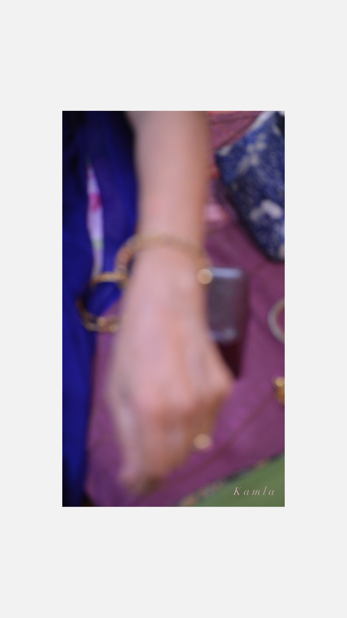 person showing off bracelet on wrist