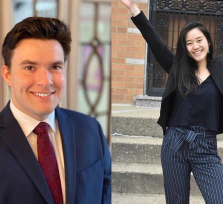 side by side photos of the 2021 Truman Scholars