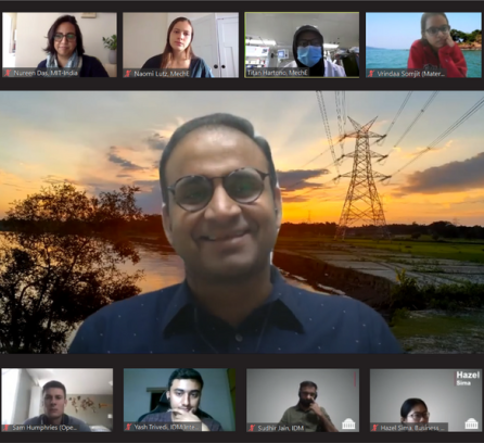 Manya Ranjan SM ‘10 of Sterlite Power and the MISTI Career Conversations: Energy cohort
