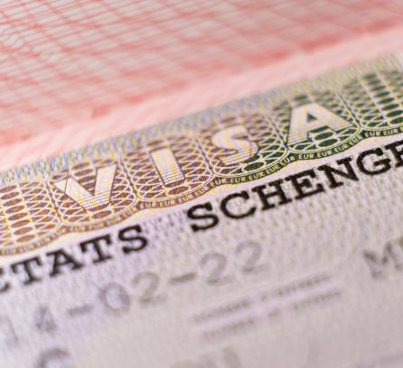 Schengen visa document