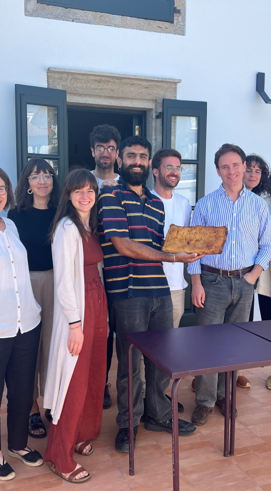 Harris with coworkers