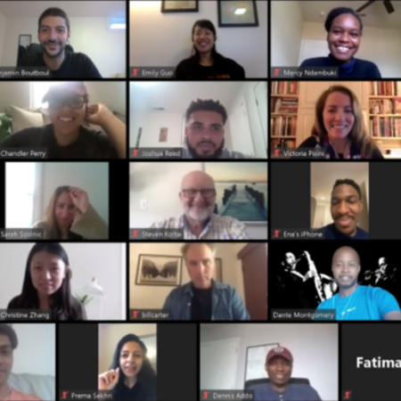 Africa Covid Hackathon students