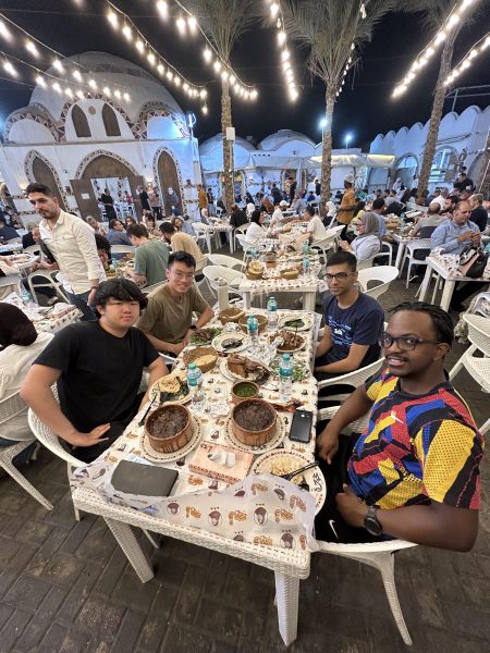Jordan with other MISTI students